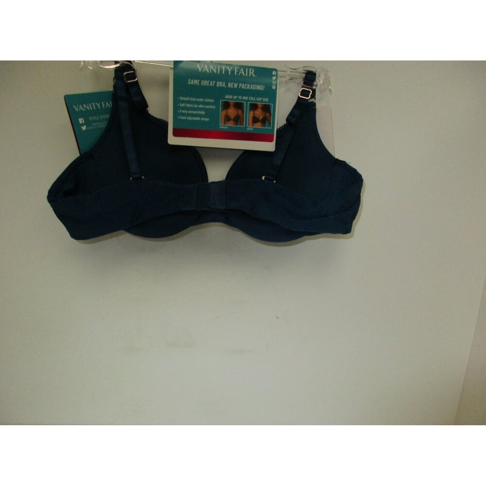 Vanity Fair  Women's Bra 2131101 Ego Boost Blue Size 36A New !!!! - Picture 2 of 2